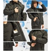 image:imageWULFUL Mens Winter Coats Waterproof Ski Jacket Warm Windproof Winter Windbreaker Jackets for Men with HoodBlack0050