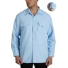image:imageWULFUL Mens Sun Protection Fishing Shirts UPF 50 Lightweight Quick Dry Cooling Long Sleeve Shirts for Work Hiking SafariLight Blue
