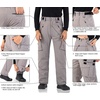 image:imageWULFUL Mens Waterproof Insulated Ski Snow Pants Winter Snowboarding Cargo Pants with MultiPocketsDark Grey