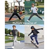 image:imageWULFUL 5 Pack Boys Athletic Pants  Moisture Wicking Mesh Joggers with Pockets Comfortable Sweatpants for Kids TeensBlack black navy dark Grey light Grey