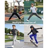 image:imageWULFUL 5 Pack Boys Athletic Pants  Moisture Wicking Mesh Joggers with Pockets Comfortable Sweatpants for Kids TeensBlack dark Grey light Grey navy blue
