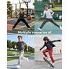 image:imageWULFUL 5 Pack Boys Athletic Pants  Moisture Wicking Mesh Joggers with Pockets Comfortable Sweatpants for Kids TeensBlack dark Grey light Grey navy red